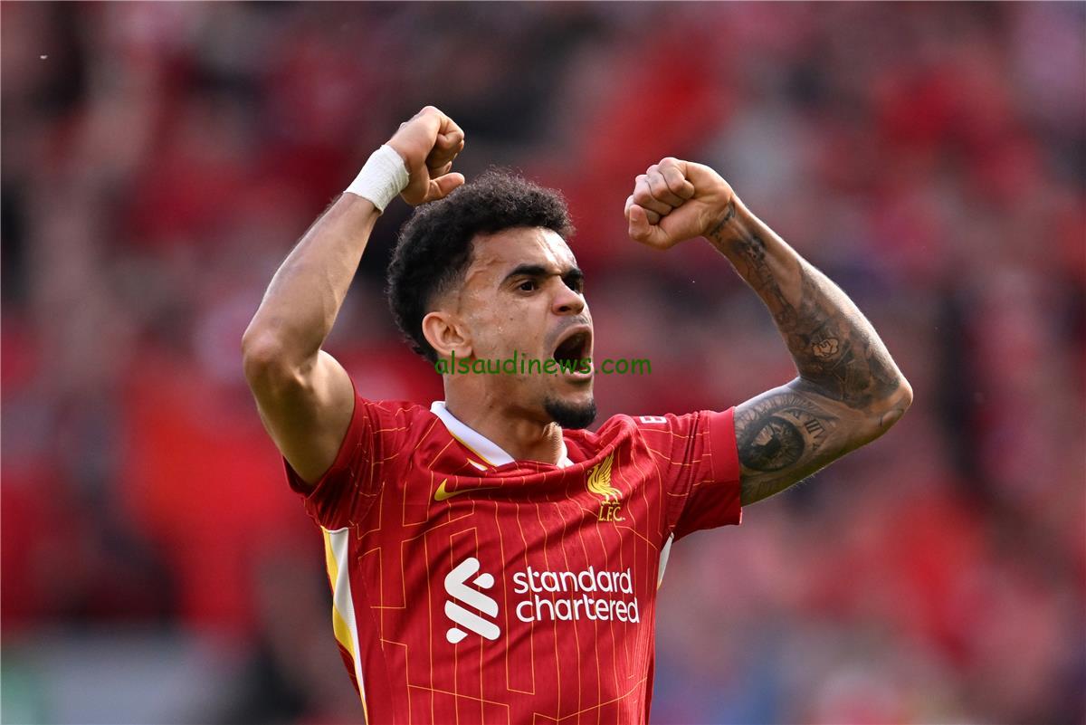 محمد صلاح يساعد لويس دياز في تسجيل هدف التعادل ليفربول ضد توتنهام