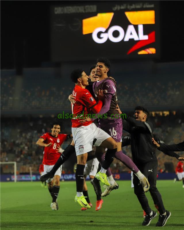محمد عبد الله يقود مصر لفوز مثير على جنوب إفريقيا في بداية أمم إفريقيا للشباب
