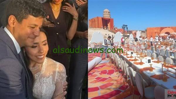 استعدادات نهائية لحفل زفاف هايدي ابنة المستشار طاهر الخولي على كريم داش في الجونة
صور توثق اللحظات الأخيرة قبل الاحتفال المرتقب