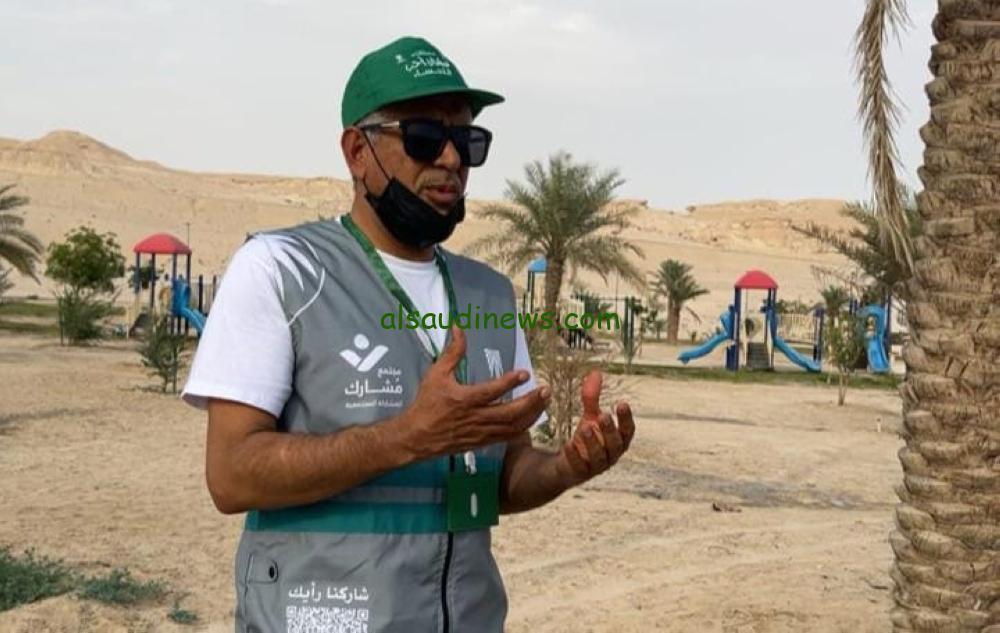مبادرة زراعة 60 شتلة في متنزه جبل الشعبة بالأحساء: تطوير المساحات الخضراء