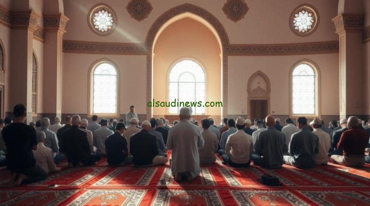 مواقيت الصلاة بالتوقيت الصيفي اليوم الجمعة 25 أبريل
