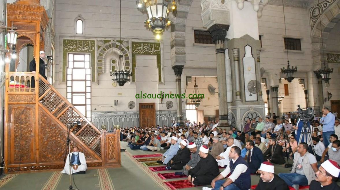 خطبة الجمعة: الأرض المباركة وسلبيات التحرش