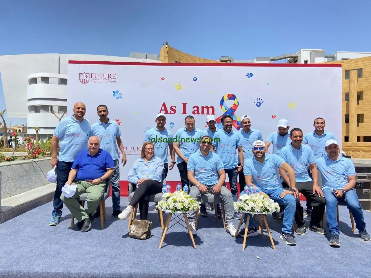 الجمعية المصرية لتقدم الأشخاص ذوي الإعاقة تنظم ماراثون رياضي لدعم التوحد