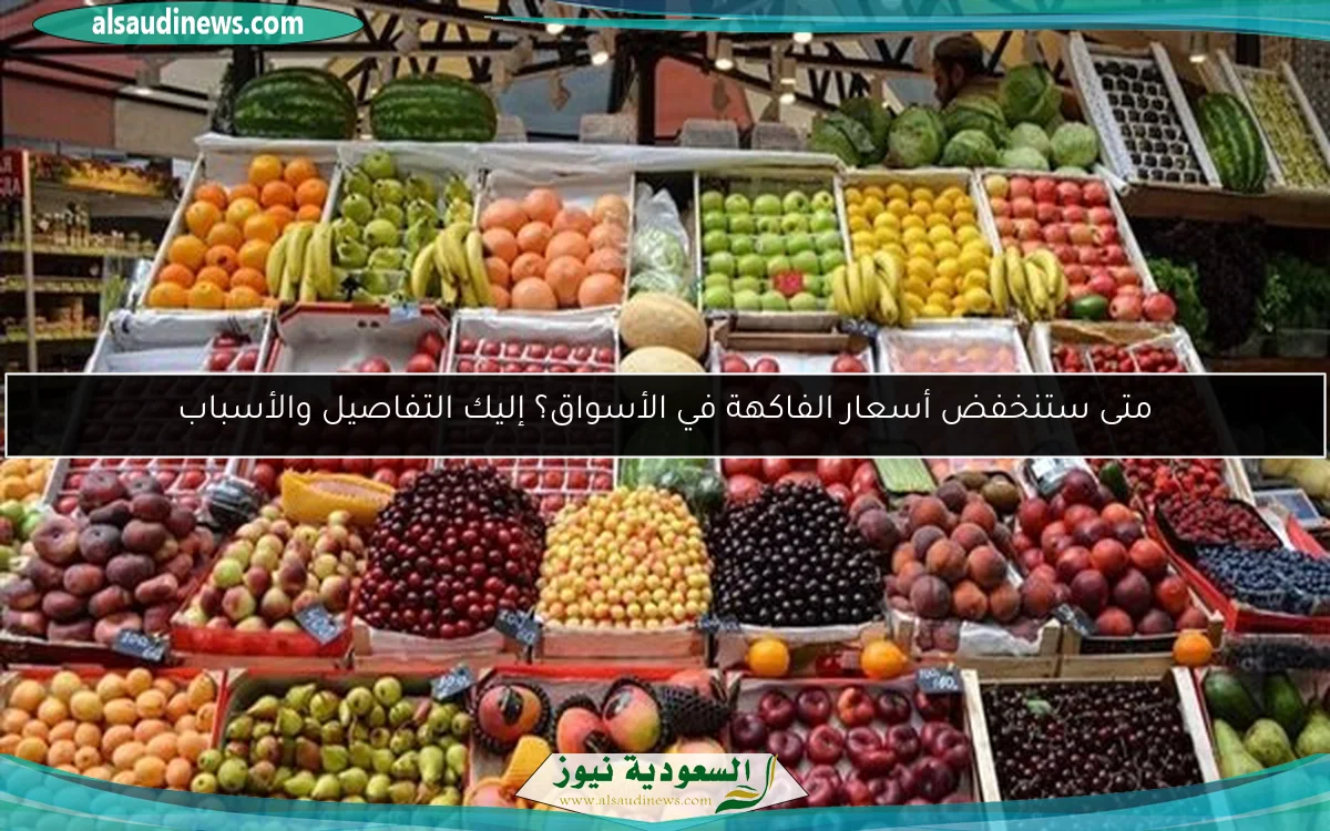 متى ستنخفض أسعار الفاكهة في الأسواق؟ إليك التفاصيل والأسباب