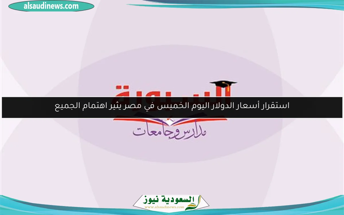 استقرار أسعار الدولار اليوم الخميس في مصر يثير اهتمام الجميع