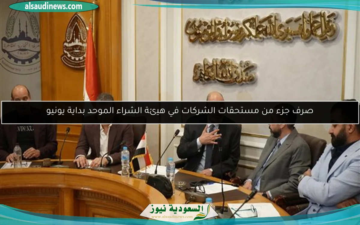 صرف جزء من مستحقات الشركات في هيئة الشراء الموحد بداية يونيو