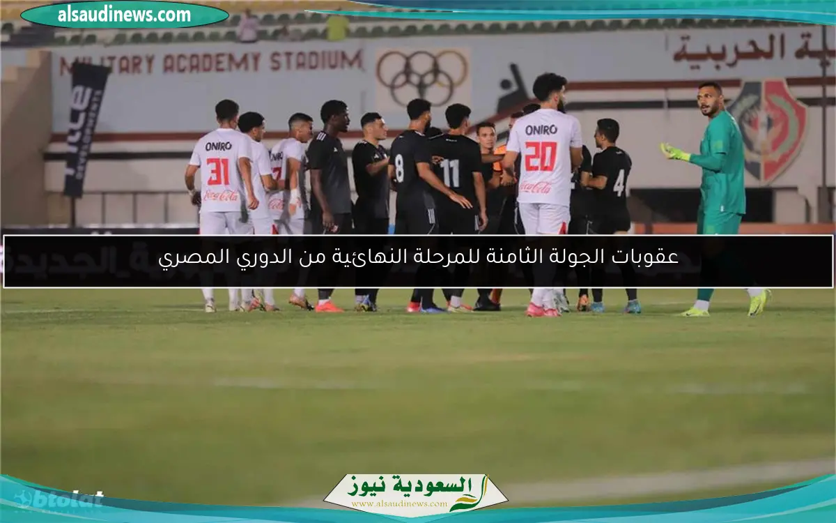 عقوبات الجولة الثامنة للمرحلة النهائية من الدوري المصري
