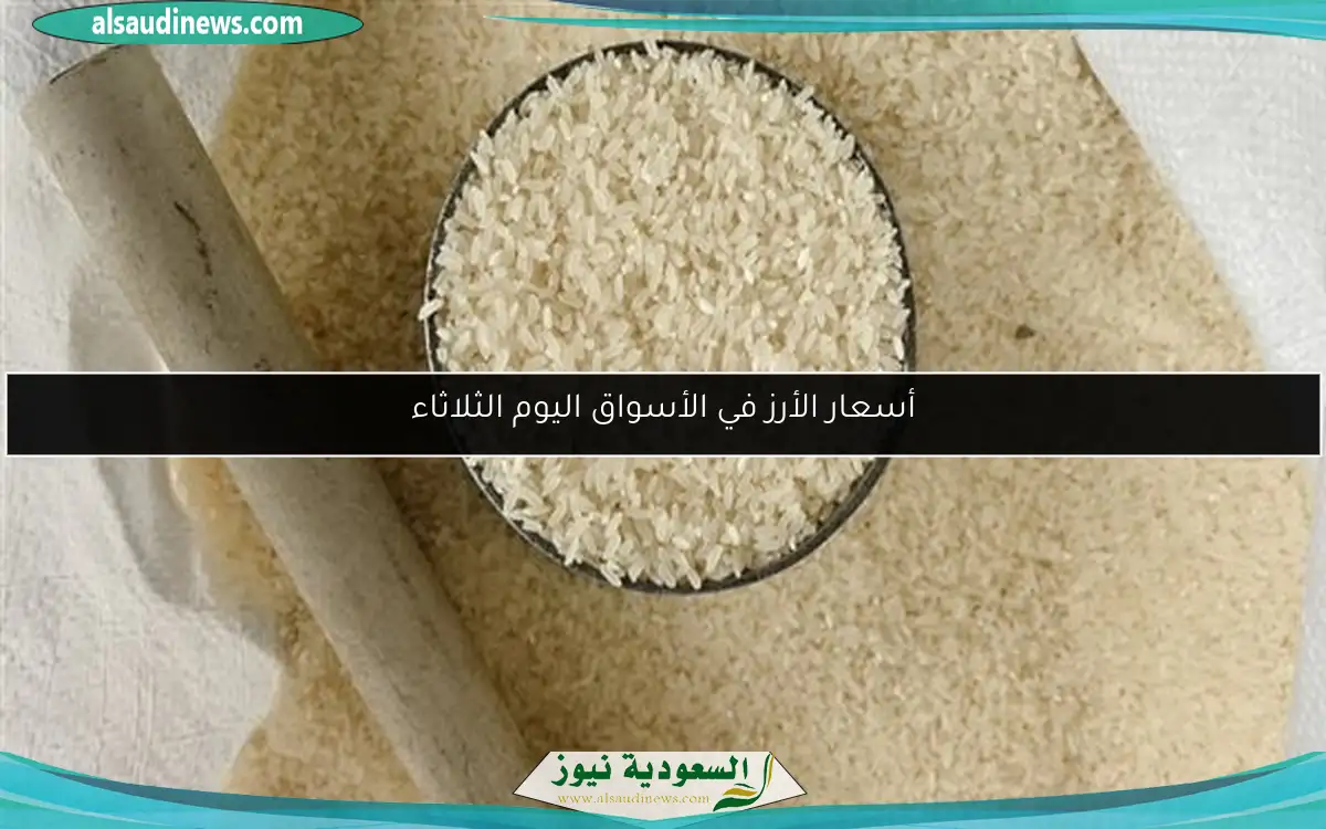أسعار الأرز في الأسواق اليوم الثلاثاء