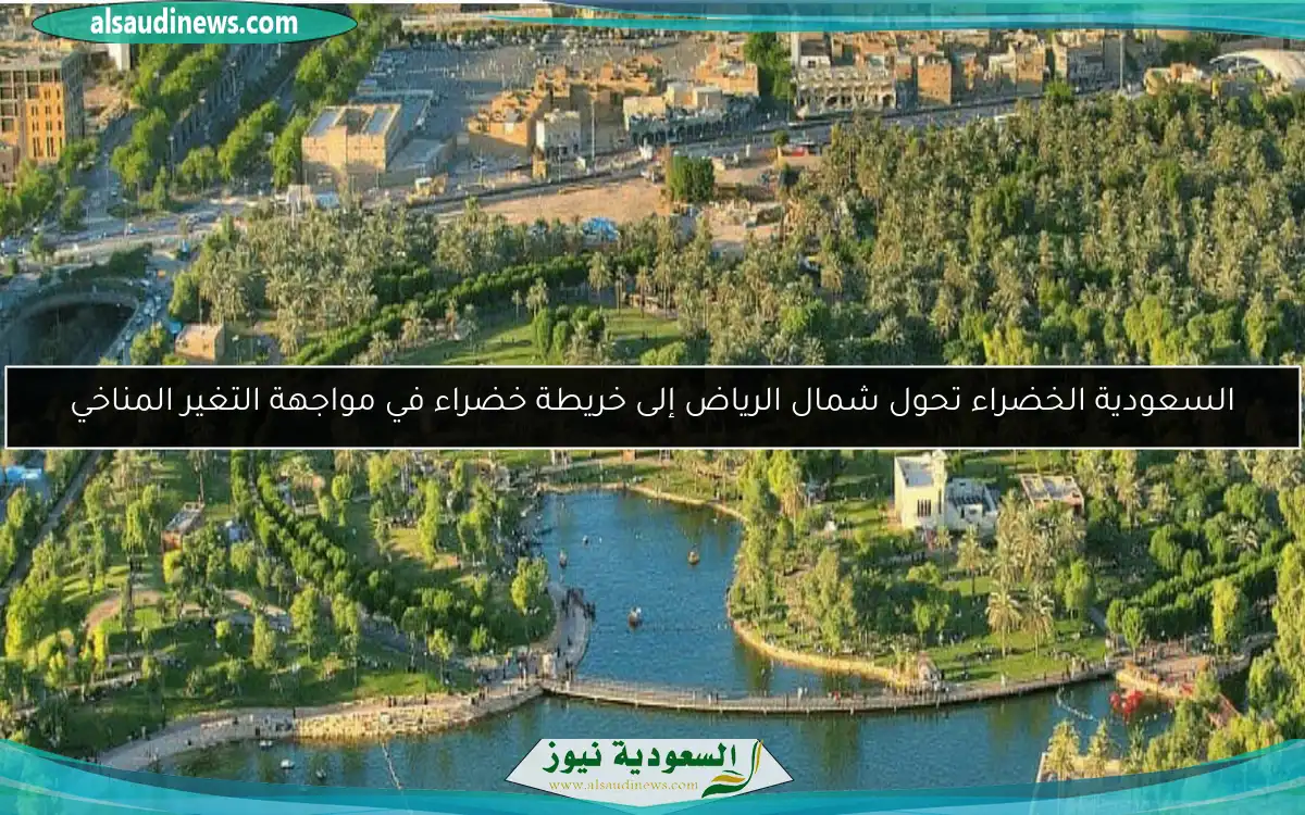 السعودية الخضراء تحول شمال الرياض إلى خريطة خضراء في مواجهة التغير المناخي