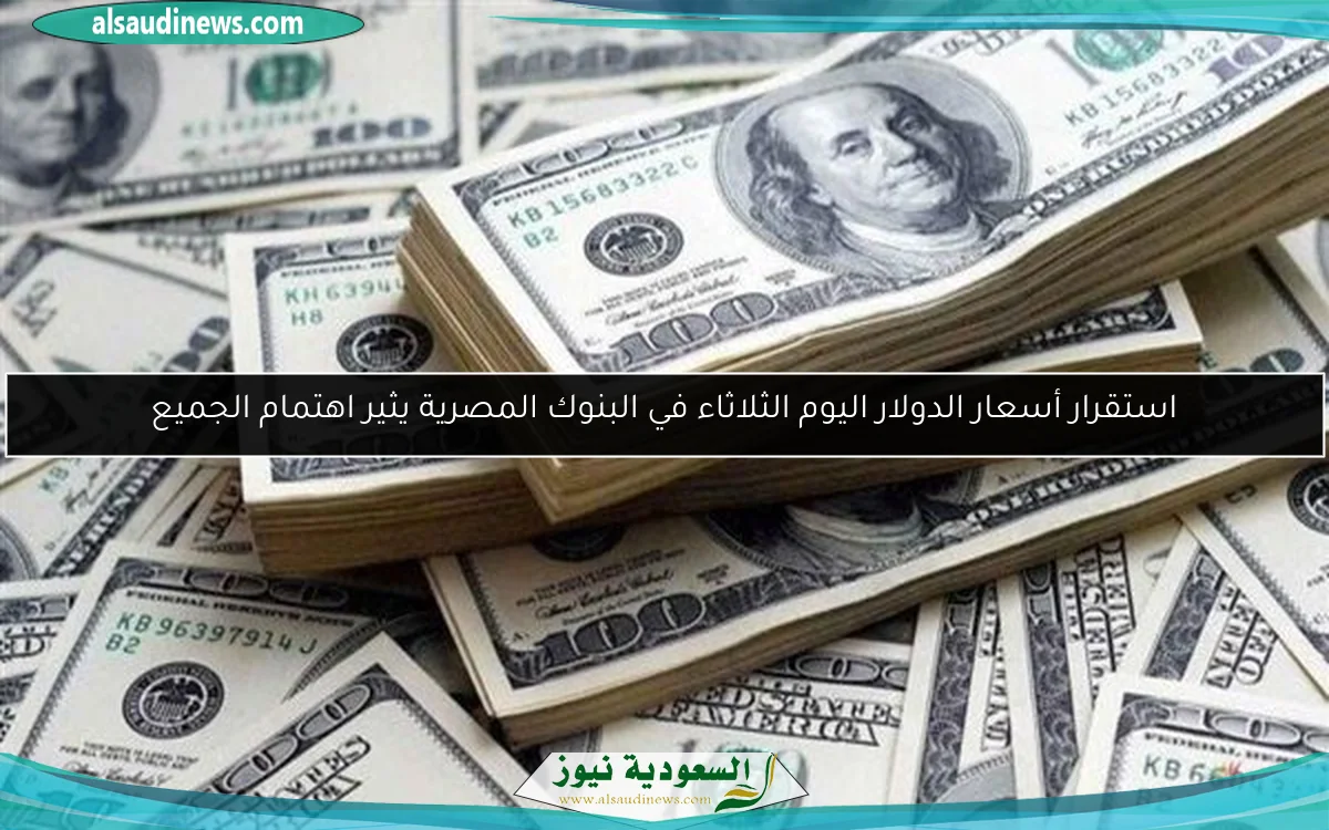 سعر الدولار في 5 بنوك خلال تعاملات اليوم السبت