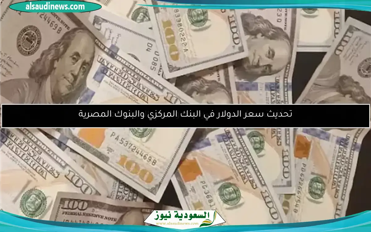 تحديث سعر الدولار في البنك المركزي والبنوك المصرية