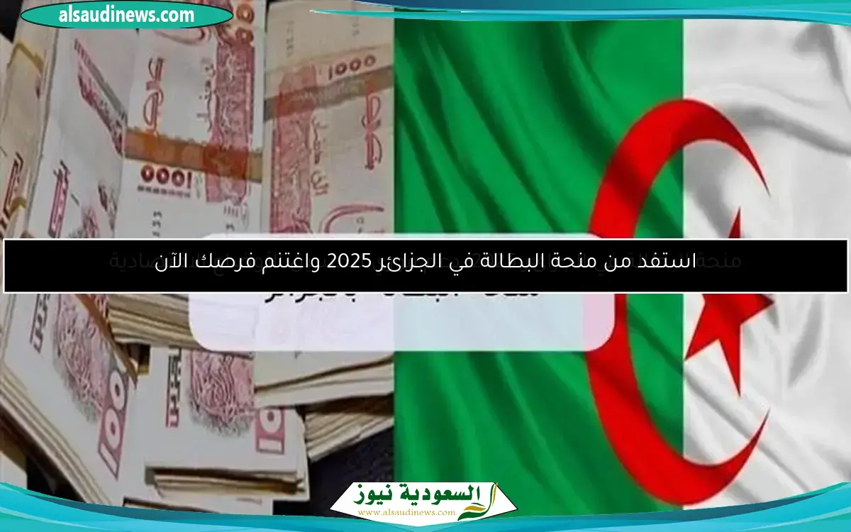 منحة البطالة في الجزائر 2025: دعم فوري لتحسين الأوضاع الاقتصادية