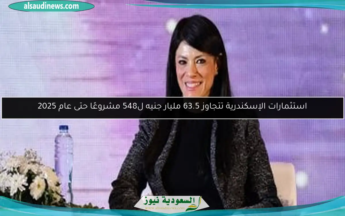استثمارات الإسكندرية تتجاوز 63.5 مليار جنيه ل548 مشروعًا حتى عام 2025