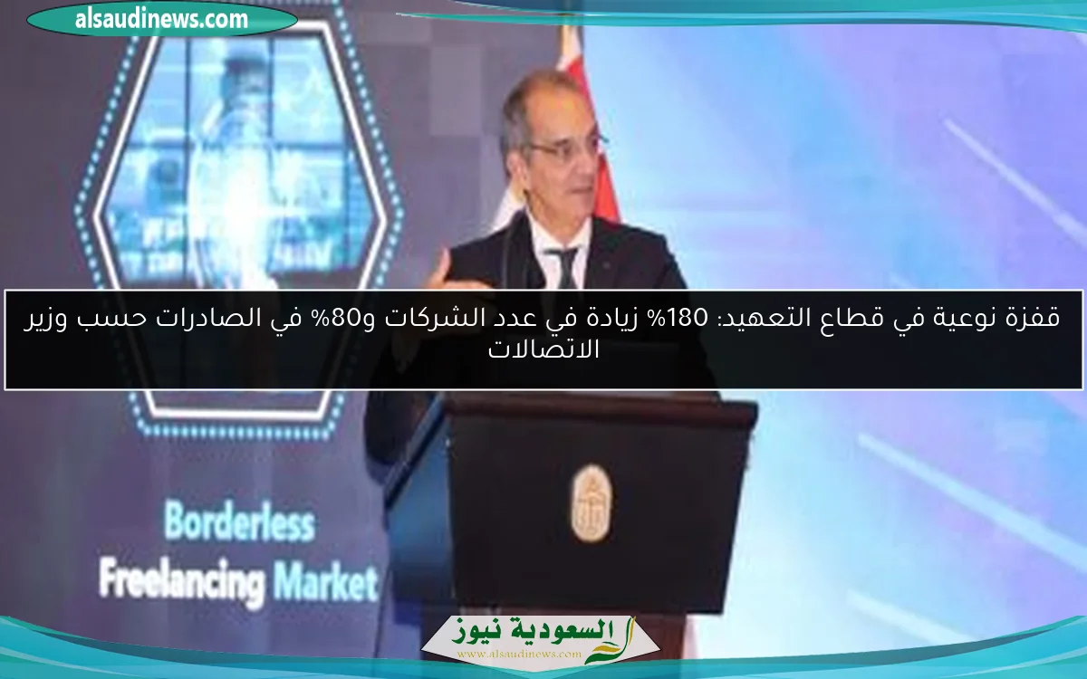 قفزة نوعية في قطاع التعهيد: 180% زيادة في عدد الشركات و80% في الصادرات حسب وزير الاتصالات